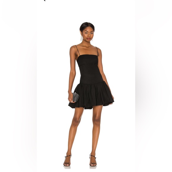 NBD Black mini dress